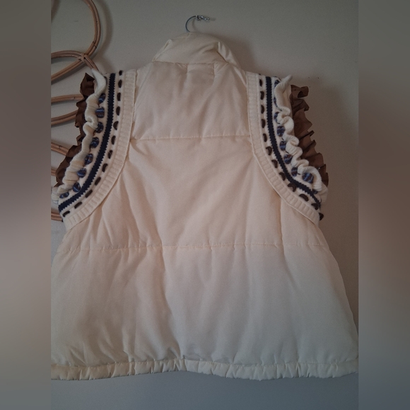 NWOT Hausen Quilted Emboidered Puffer Vest Size L - Picture 8 of 12